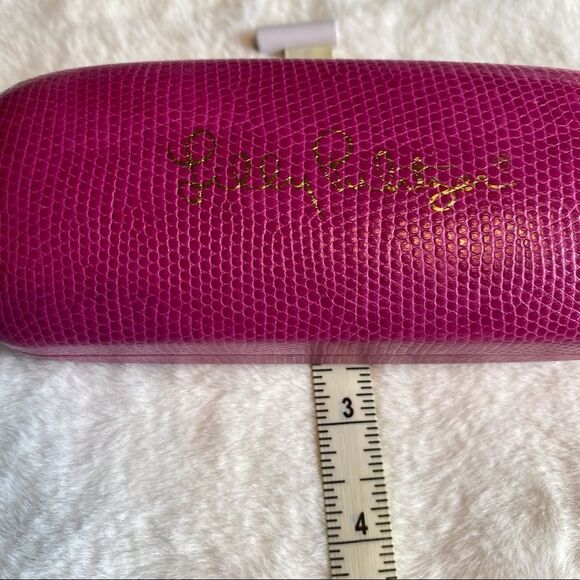 Lilly Pulitzer Pink Hard Case Eyeglasses Case - Picture 8 of 8